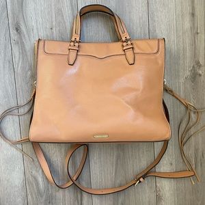 Rebecca Minkoff Camel Fringe Crossbody